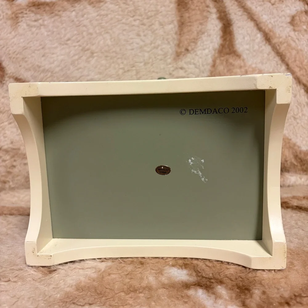 Vintage Cottage Core‎ Nursery Bunny Recipe Trinket Jewelry Keepsake Box 2002 - Picture 4 of 4